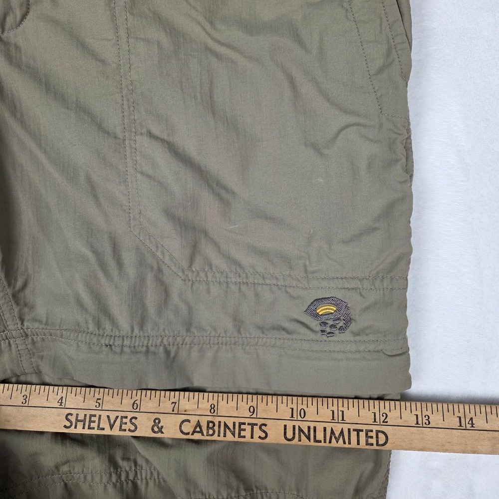 Cargo Pants Mountain Hardware Men 32 Khaki Convertible Hiking Outdoor Utility - Picture 8 of 13